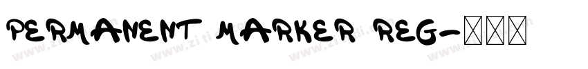 permanent marker reg字体转换
